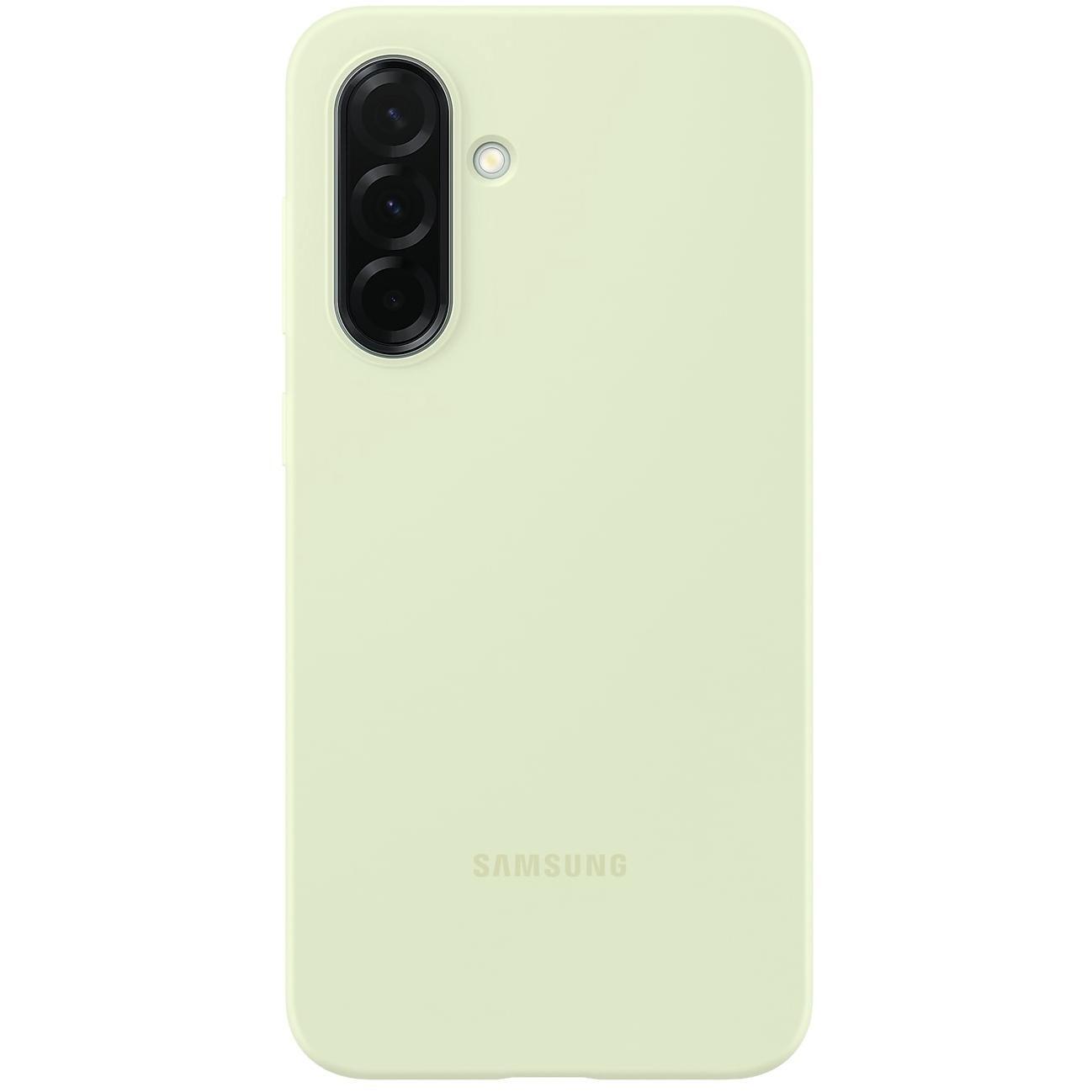 Чехол Samsung для Galaxy A36 (A366), Silicone Case Light Green (EF-PA366CGEGWW) фото 1