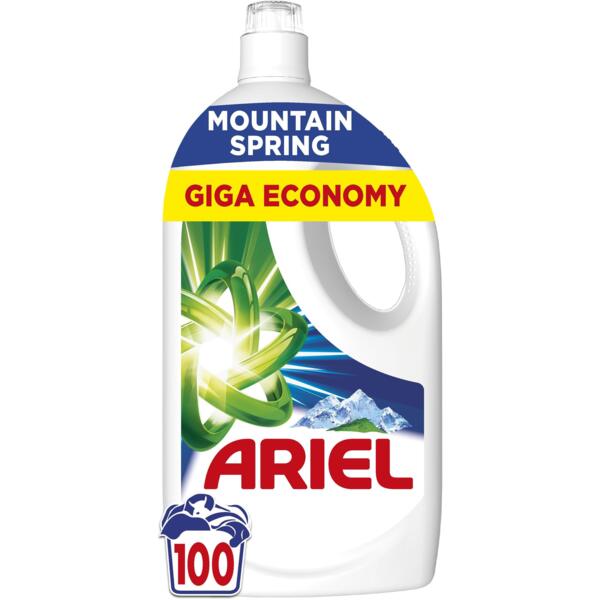 Гель для стирки Ariel горный источник 4,5л
