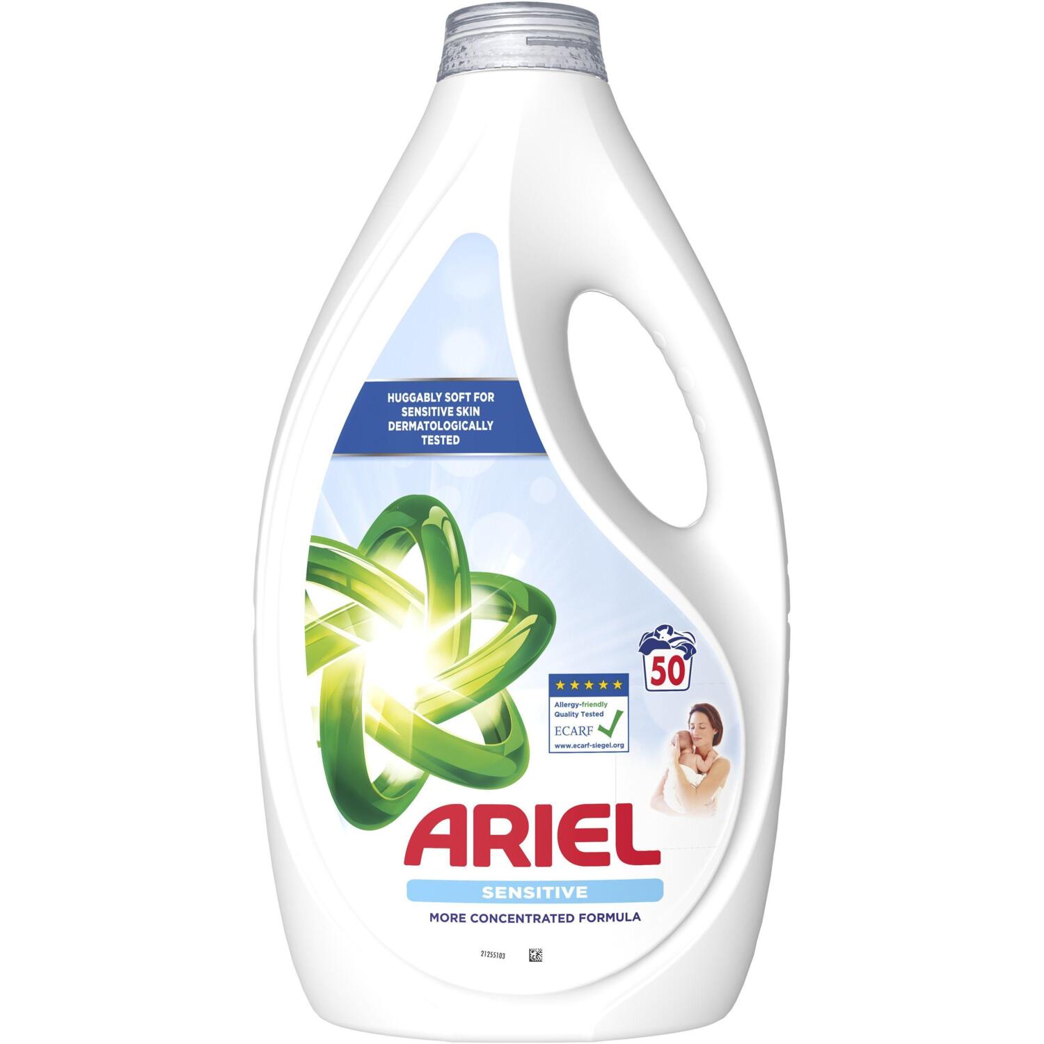 Гель для стирки Ariel для чувствительной кожи 2,25л. фото