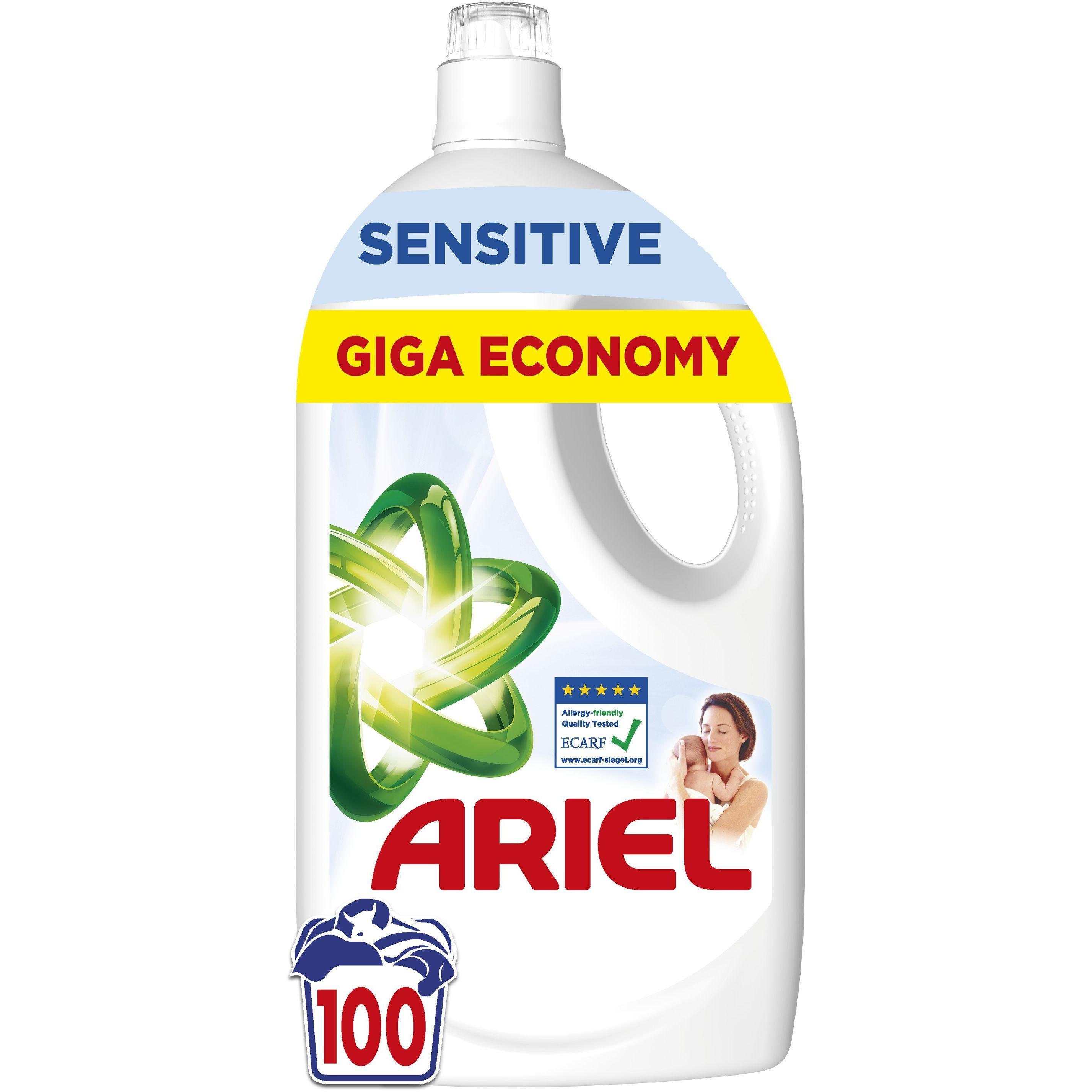 Гель для прання Ariel для чутливої шкіри 4,5лфото1