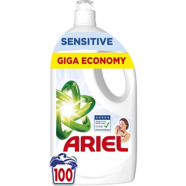 Гель для стирки Ariel для чувствительной кожи 4,5л.