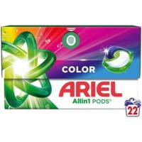 Капсули для прання Ariel Pods Color Clean&Fresh 22 шт автомат, стійкість кольору