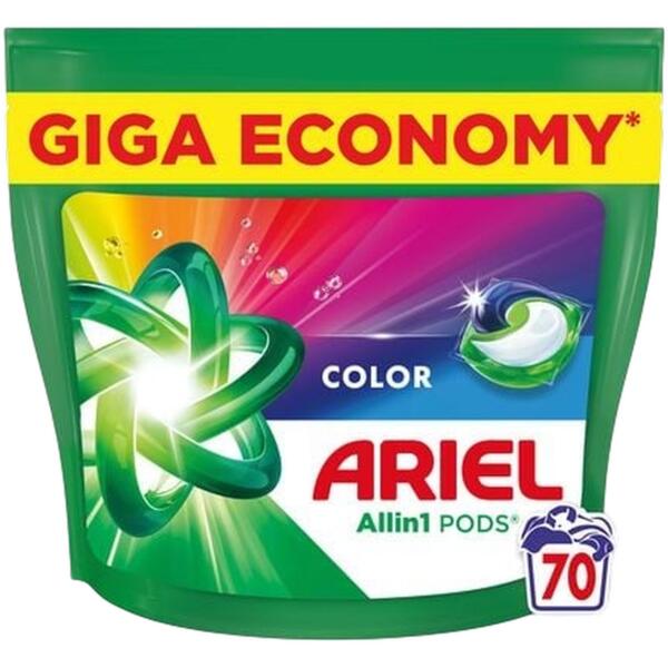 Капсулы для стирки Ariel Pods Color All-in-1 Clean&Fresh 70 шт