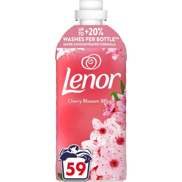 Кондиционер для белья Lenor вишневый цвет и шалфей 1,239л