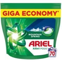 Капсули для прання Ariel Pods All-in-1 Гірське джерело 70 шт чистота та свіжість
