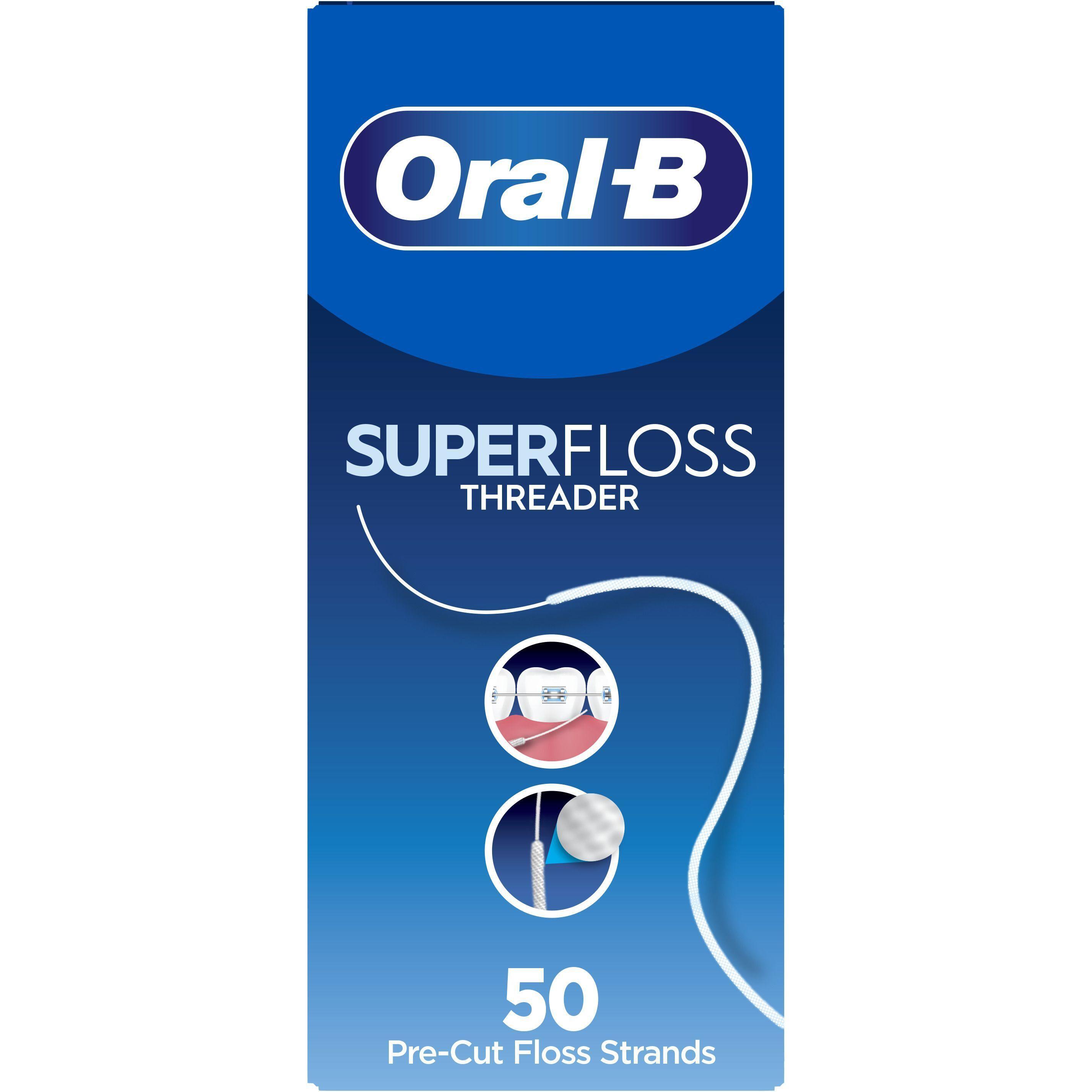Зубная нить Oral-B SuperFloss 50м фото 1