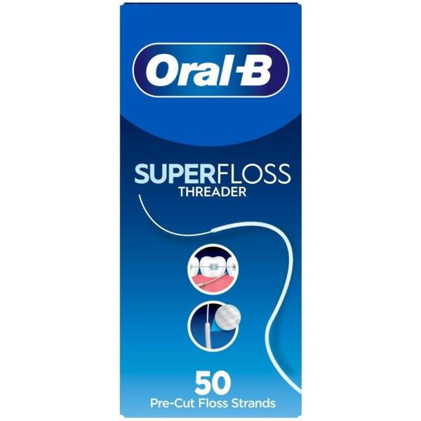 Зубная нить Oral-B SuperFloss 50м