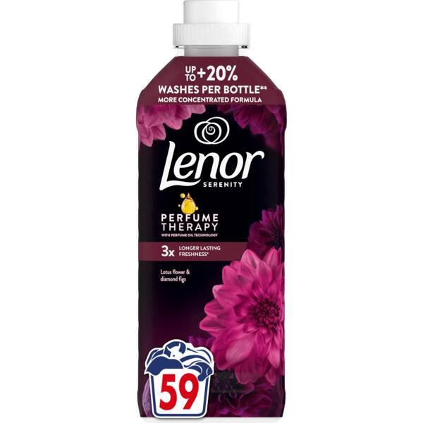 Кондиционер для белья Lenor цветок лотоса и бриллиантовый инжир 1,239л.