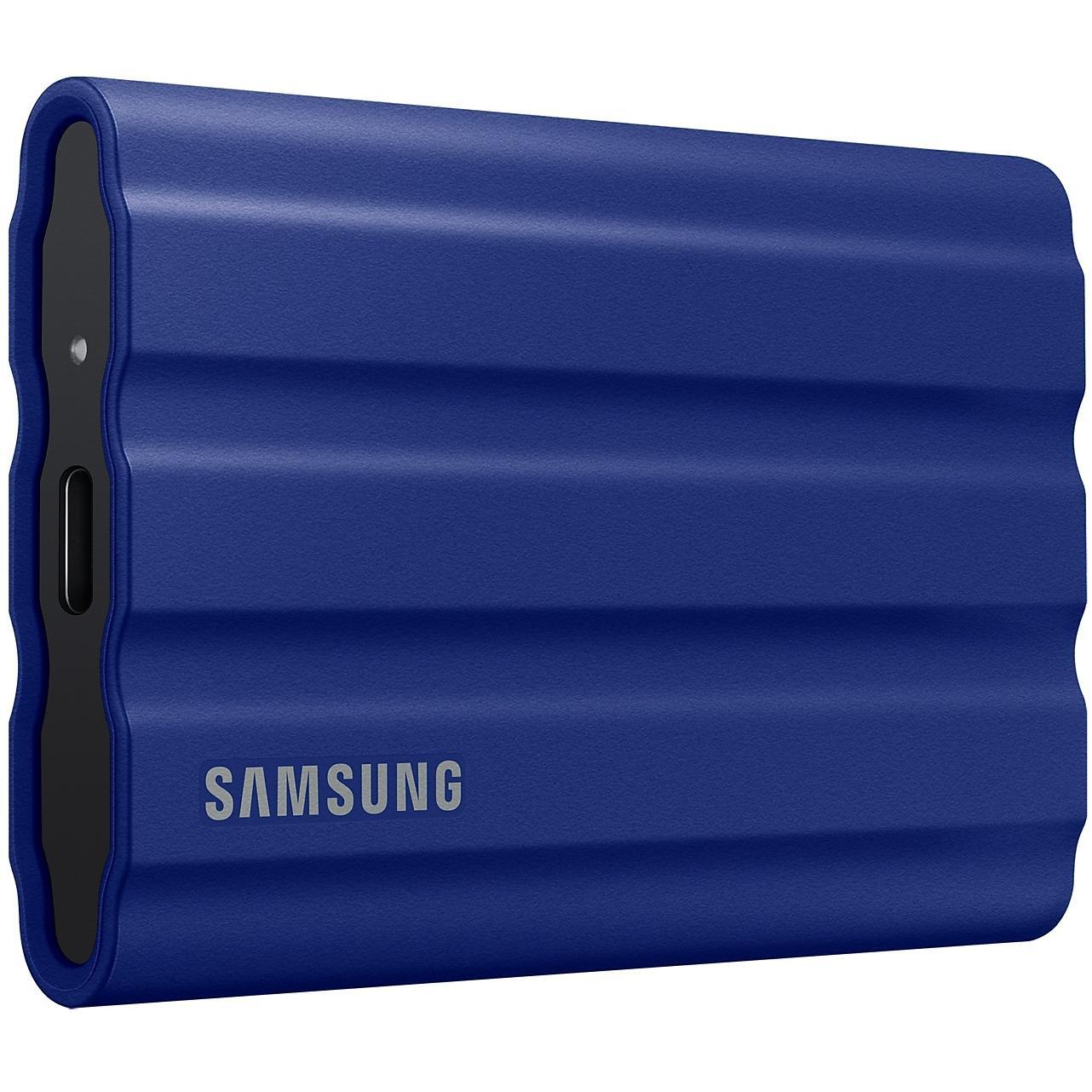 Портативний SSD Samsung 2TB USB 3.2 Gen 2 Type-C T7 Shield (MU-PE2T0R/WW)фото1
