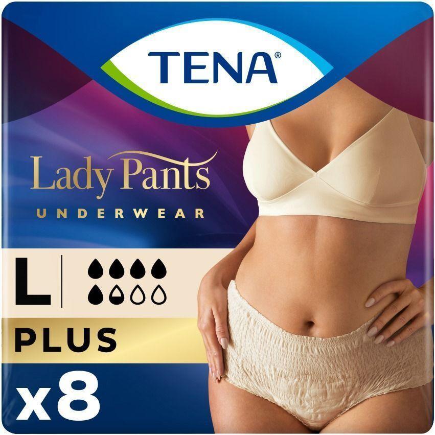 Урологічні труси для жінок Tena LadyPants Plus L Crème East 8штфото1