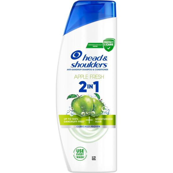 Шампунь-кондиционер Head & Shoulders 2-в-1 против перхоти яблочная свежесть 330мл