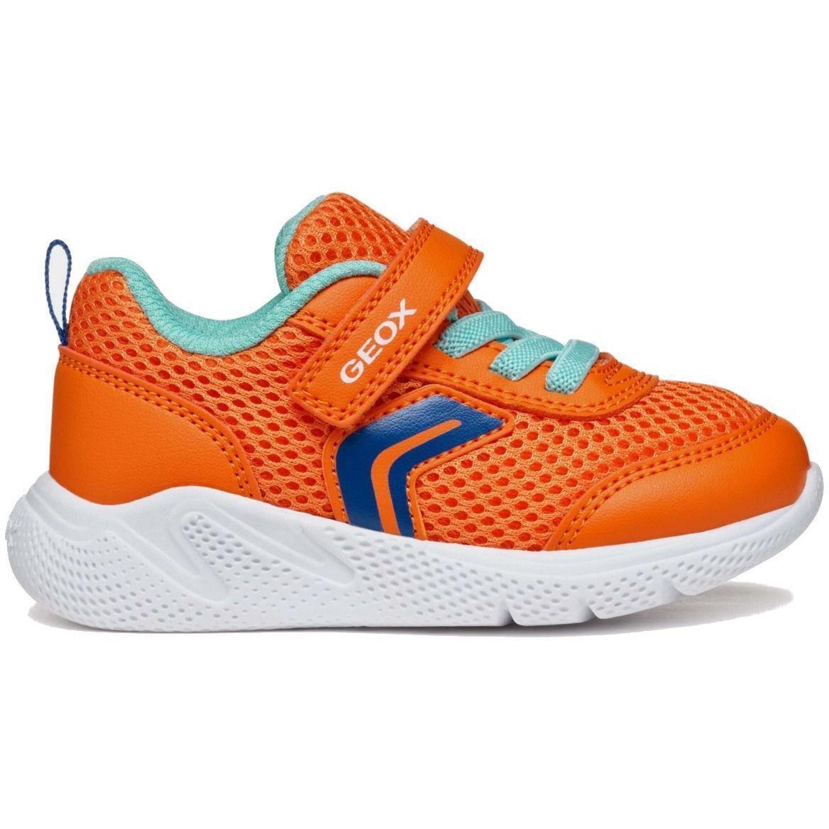 Кроссовки для мальчиков Geox Sprintye B454UC-01454-C0549 25 оранжевые/синие фото 1