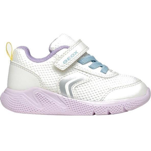 Кросівки для дівчаток Geox Sprintye B454TD-01454-C0653 20 біліфото1