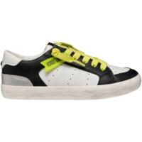 Кеды низкие для девочек Geox Gisli J554NA-000BC-C0404 35 белые/черные