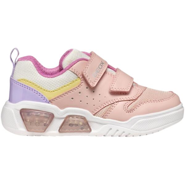 

Кроссовки для девочек Geox Illuminus J55HPA-0ASBU-C8206 32 светло-розовые