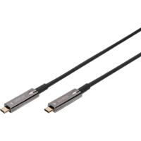 Кабель DIGITUS USB-C - Type C M/M, 15m Black (AK-330160-150-S)