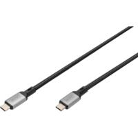 Кабель DIGITUS USB 4.0 Type-C -Type-C 3m Black (DB-300443-030-S)