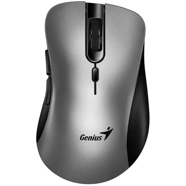 

Мышь Genius Ergo 8100S Silent AI WL, Gray (31030040404)