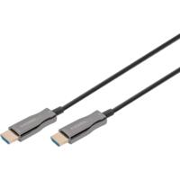 Кабель DIGITUS HDMI UHD 4K, hybrid-fiber, type A, M/M 10m (AK-330125-100-S)