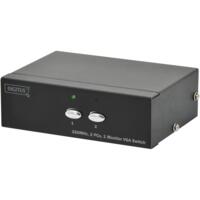 Переключатель DIGITUS VGA, DC9V, 300мА, 1080pITUS VGA Full HD 2х1 (DS-44100-1)