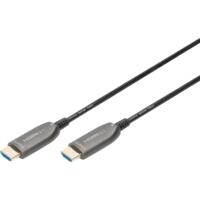Кабель DIGITUS HDMI UHD 8K, hybrid-fiber, type A, M/M, 20m (AK-330126-200-S)