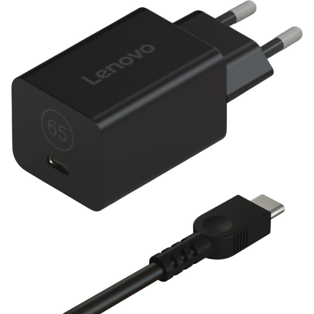 Адаптер питания Lenovo GaN Nano 65W (40AWGN65EU)фото1