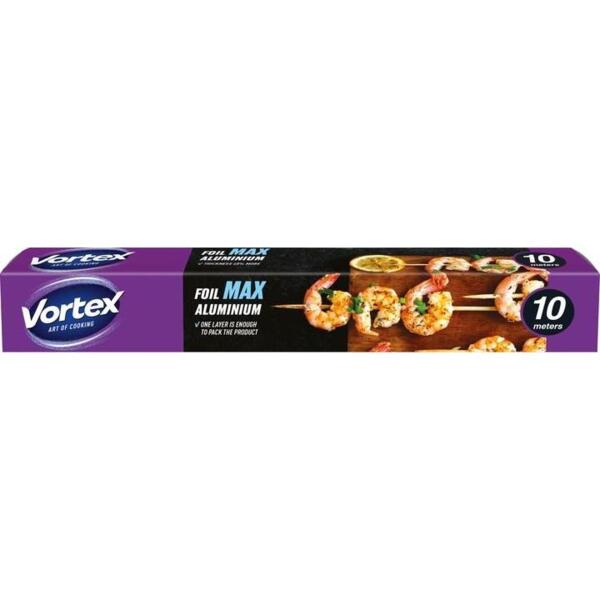 

Фольга алюминиевая Vortex МАХ 10м (4823071624212)
