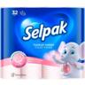 Папір туалетний Selpak Perfumed 3-х шаровий целюлозний з ароматом пудри 18,6м 32шт (8690530324824)