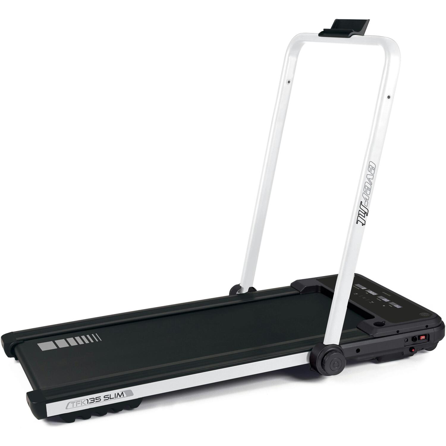 Бігова доріжка Everfit Treadmill TFK 135 Slim Pearl White (TFK-135-SLIM-W)фото