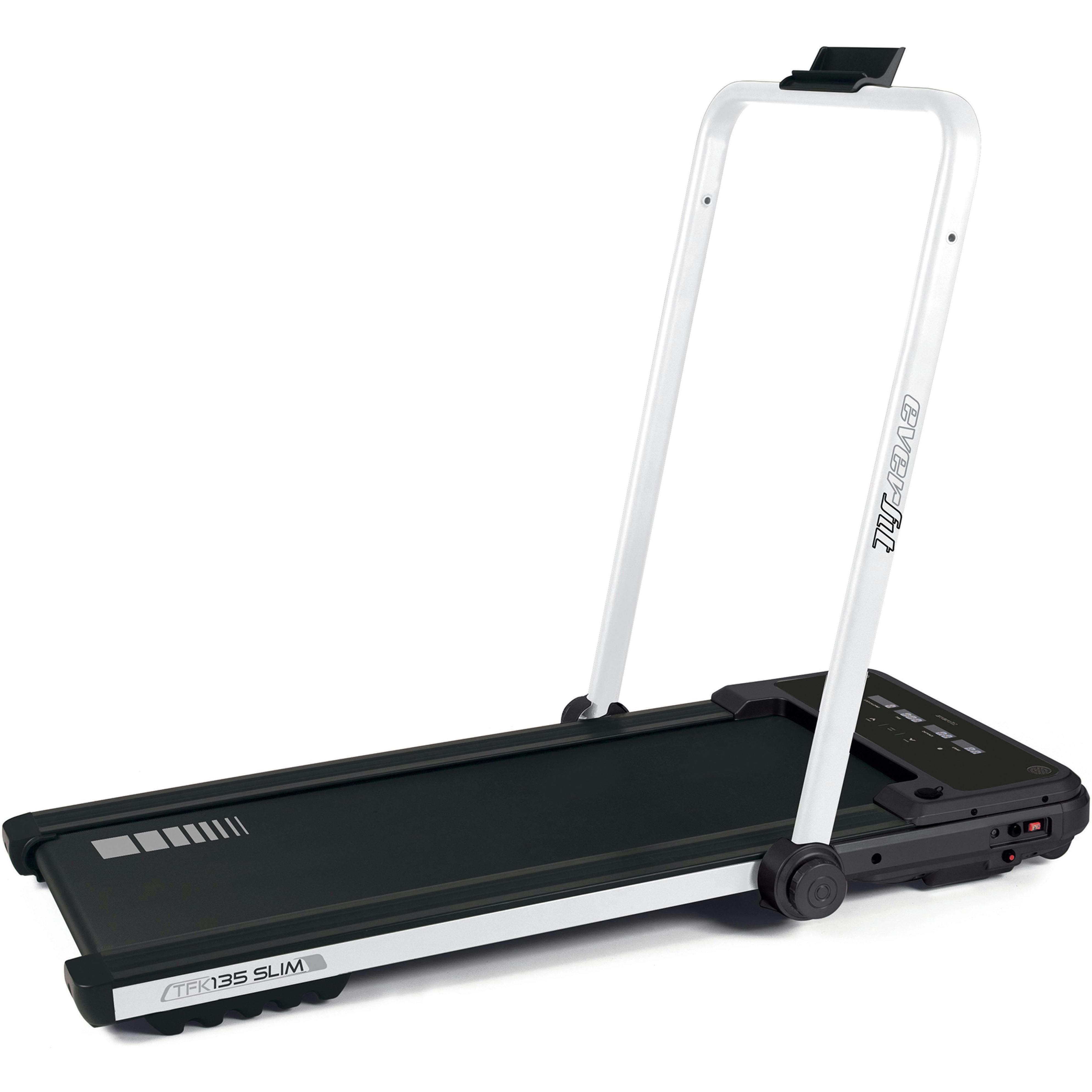 Бігова доріжка Everfit Treadmill TFK 135 Slim Pearl White (TFK-135-SLIM-W)фото1