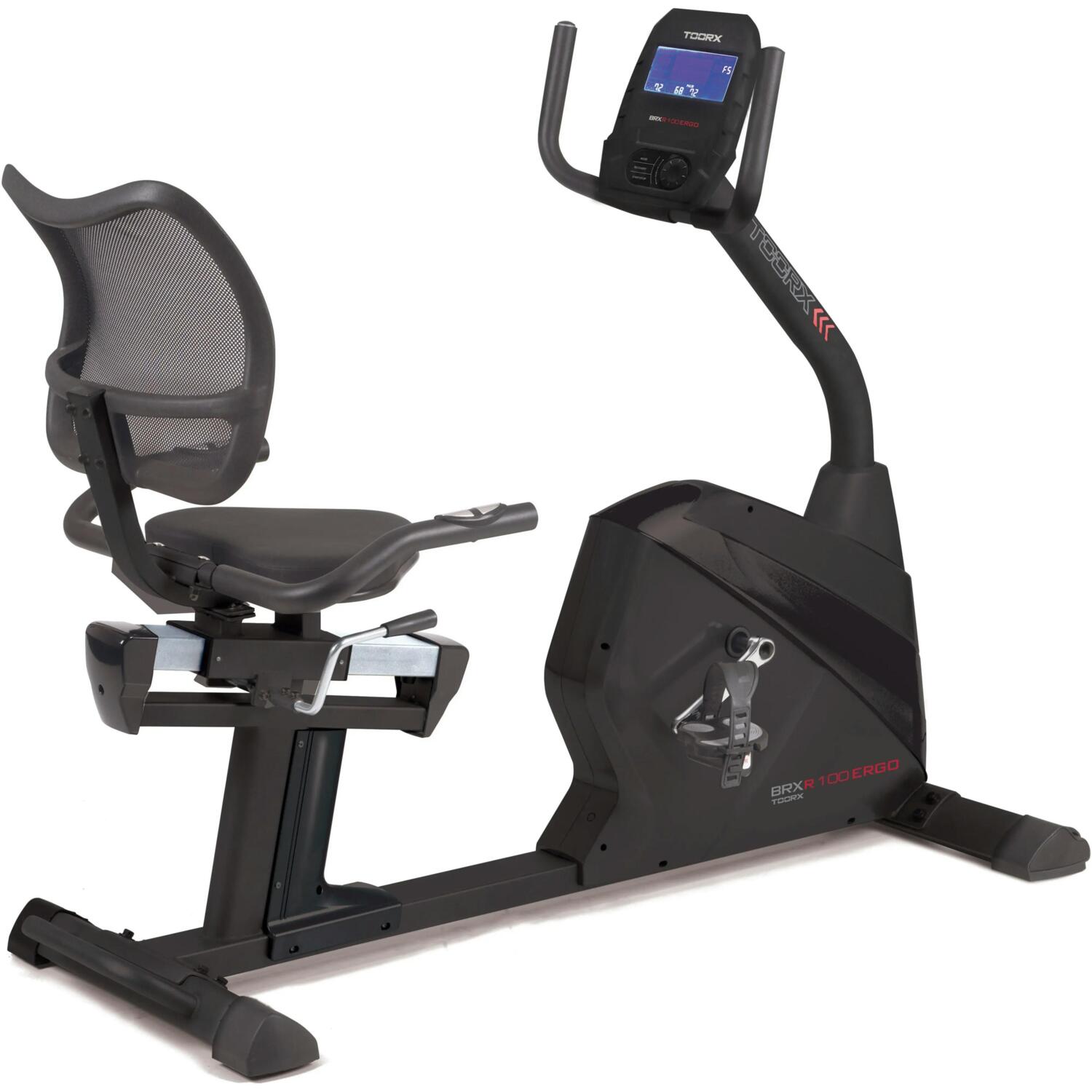 Горизонтальний велоергометр Toorx Recumbent Bike BRX R100 ERGOфото