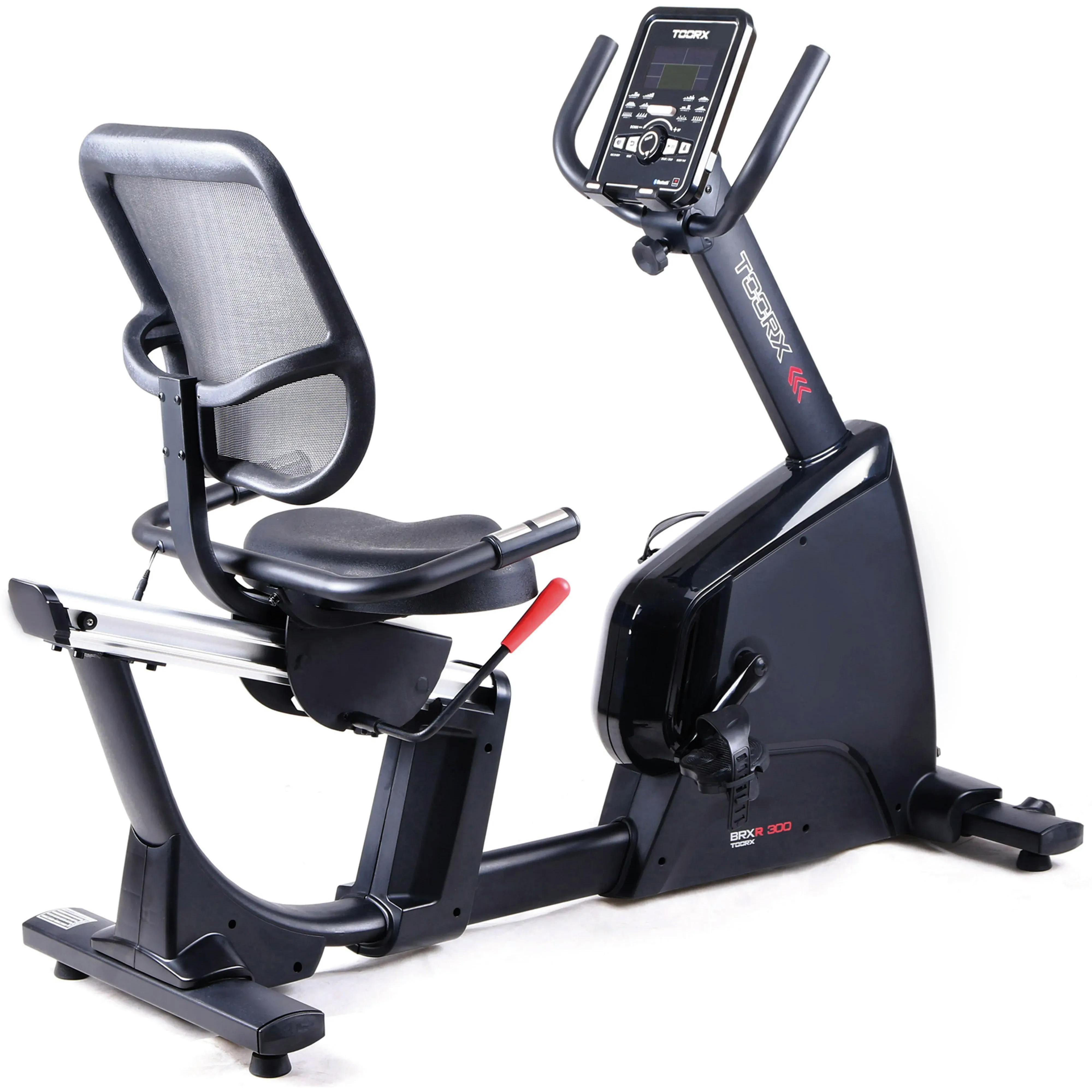 Горизонтальний велотренажер Toorx Recumbent Bike BRX R300фото1