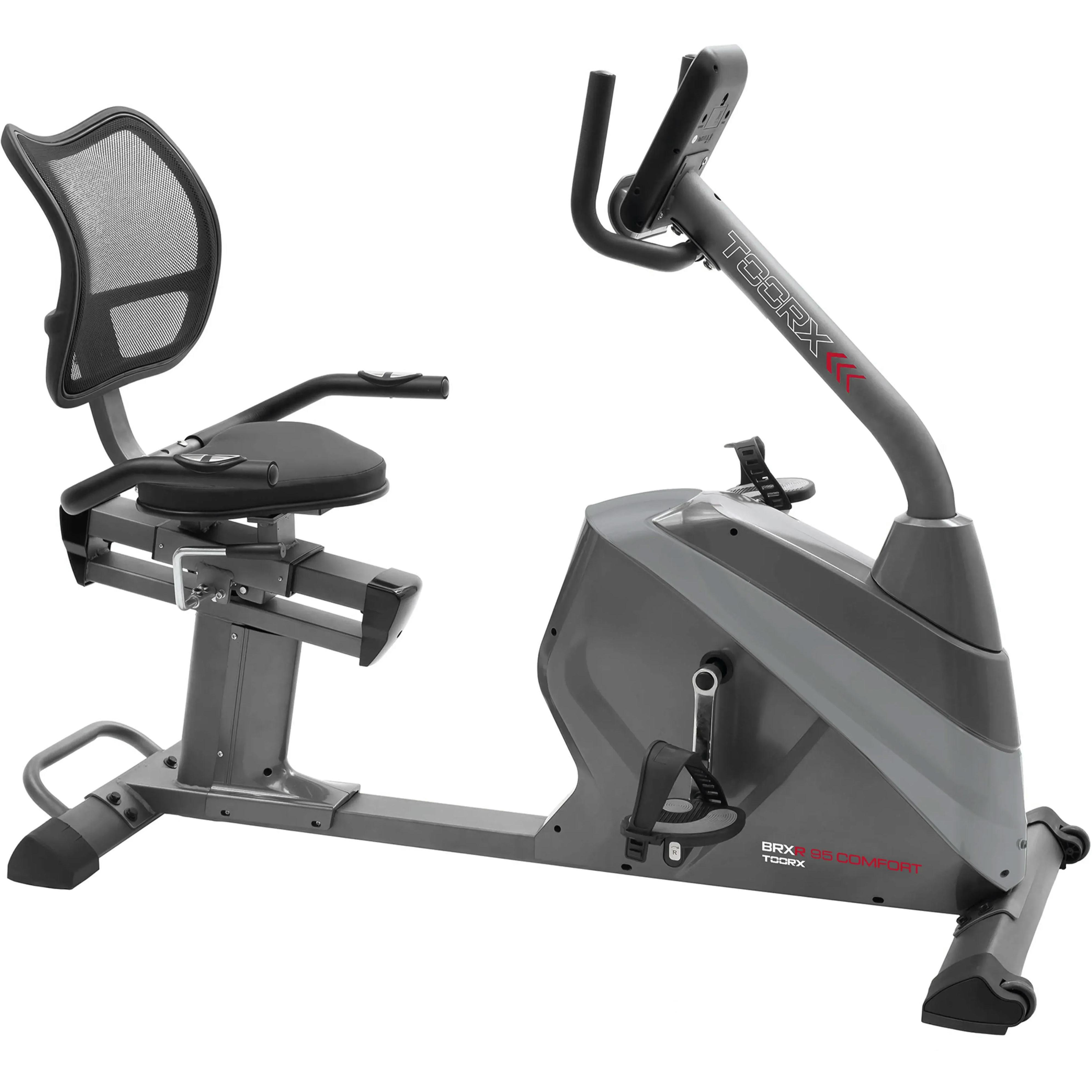 Горизонтальний велотренажер Toorx Recumbent Bike BRX R95 Comfortфото1