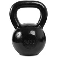 Гиря чавунна Toorx 24кг з гумовою підставкою Black (KGV-24)