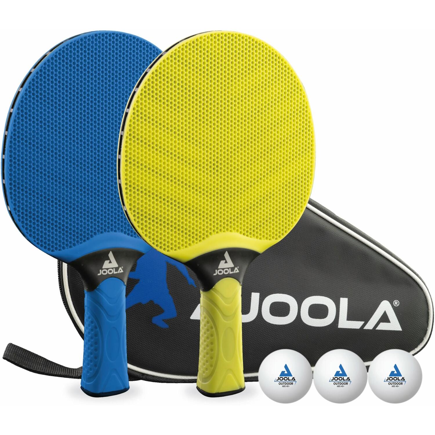 Набор для настольного тенниса Joola Vivid Outdoor 2 ракетки 3 мячика (51010) фото