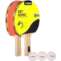 Набір для настільного тенісу Stiga Sonic Hobby 2 ракетки 3 м'ячика (1220-2816-01)