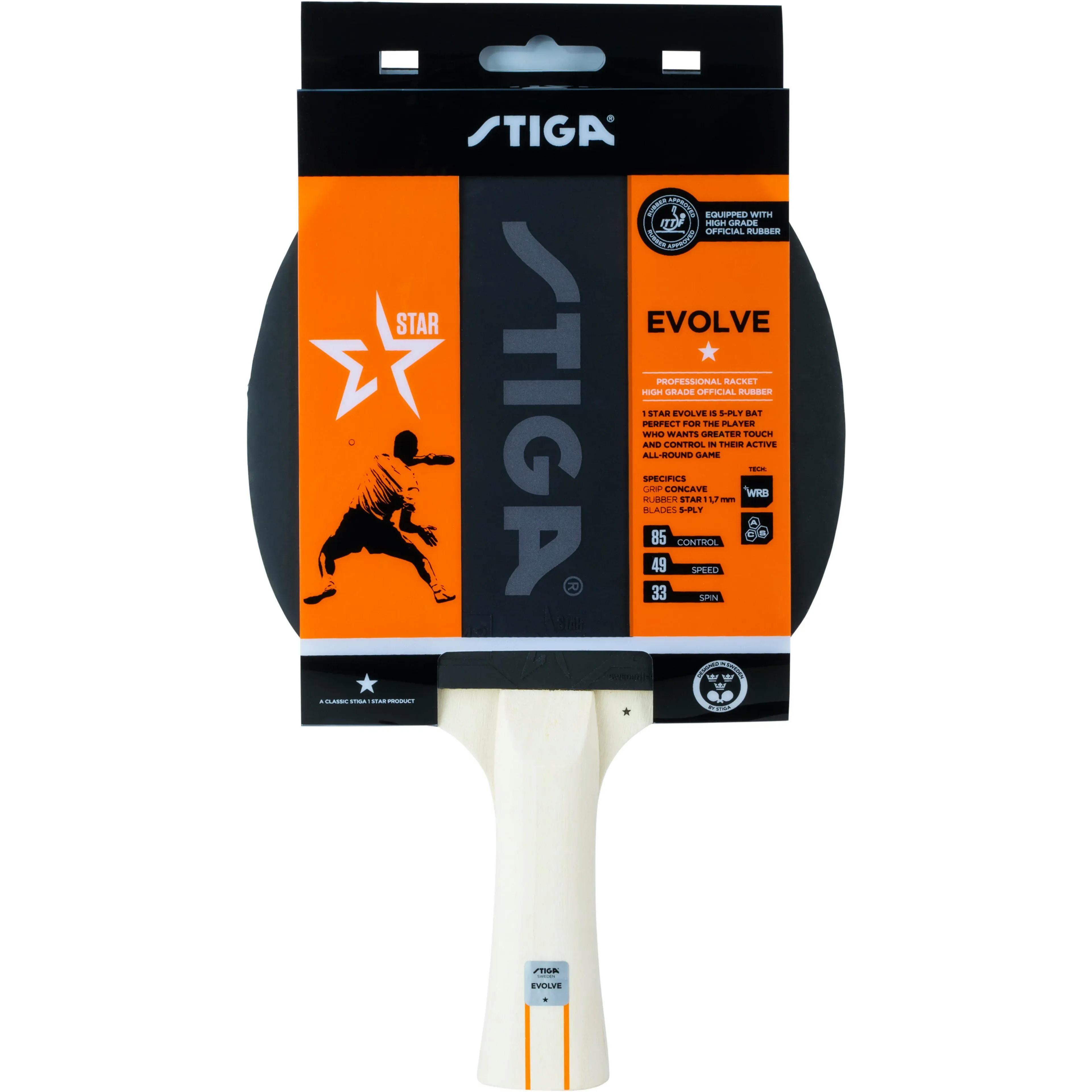 Ракетка для настільного тенісу Stiga Evolve FL (1211-8318-01)фото1