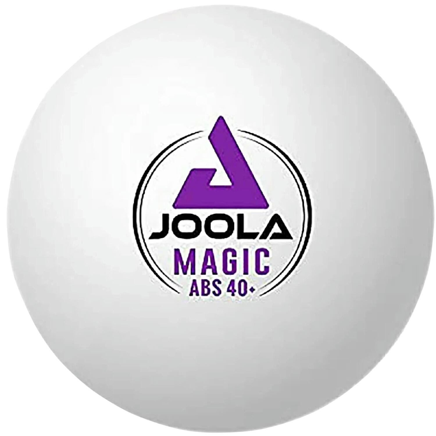 М'ячі для настільного тенісу Joola Magic ABS 40+ White 72шт (44216)фото