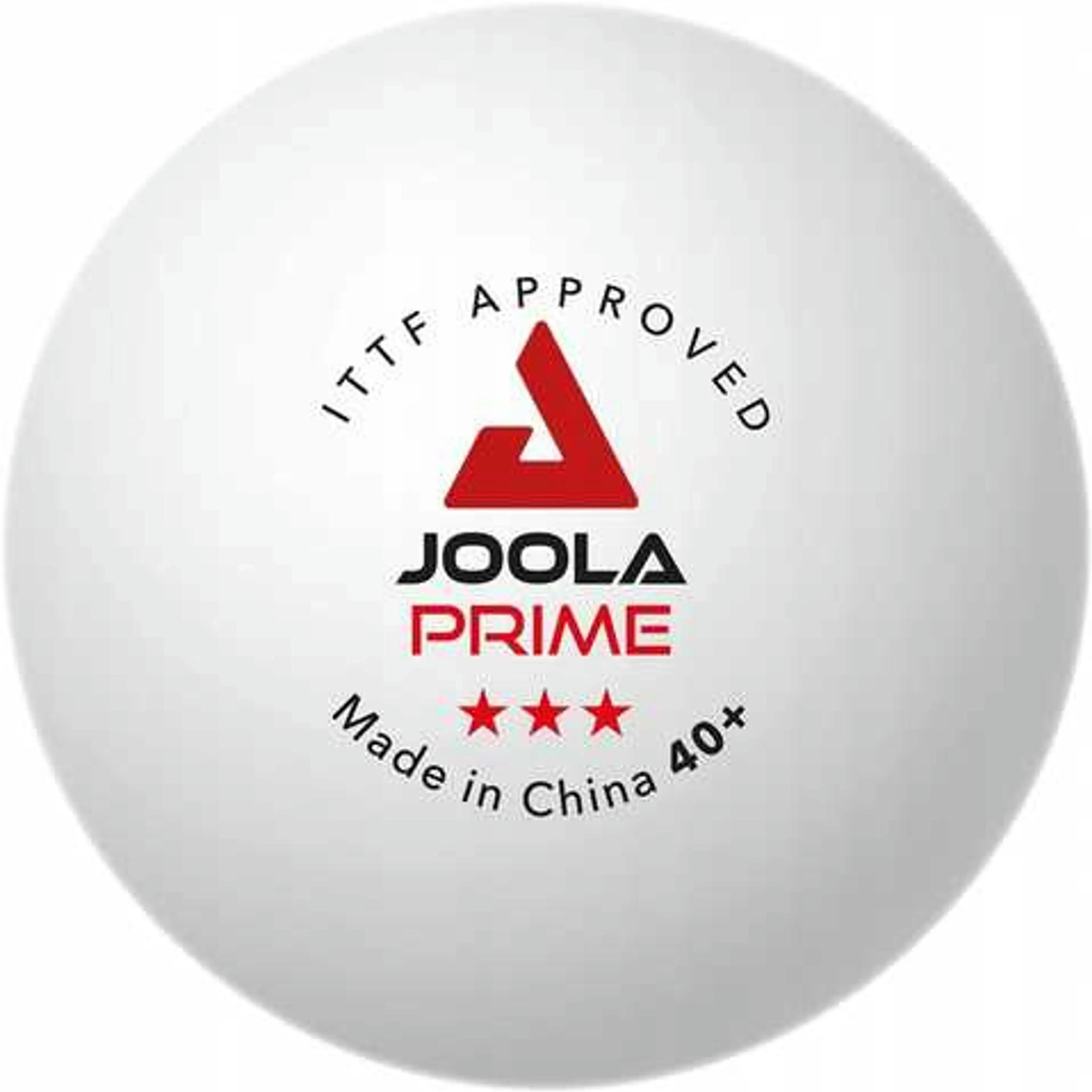 М'ячі для настільного тенісу Joola Prime 40+ White 6шт (40031)фото1