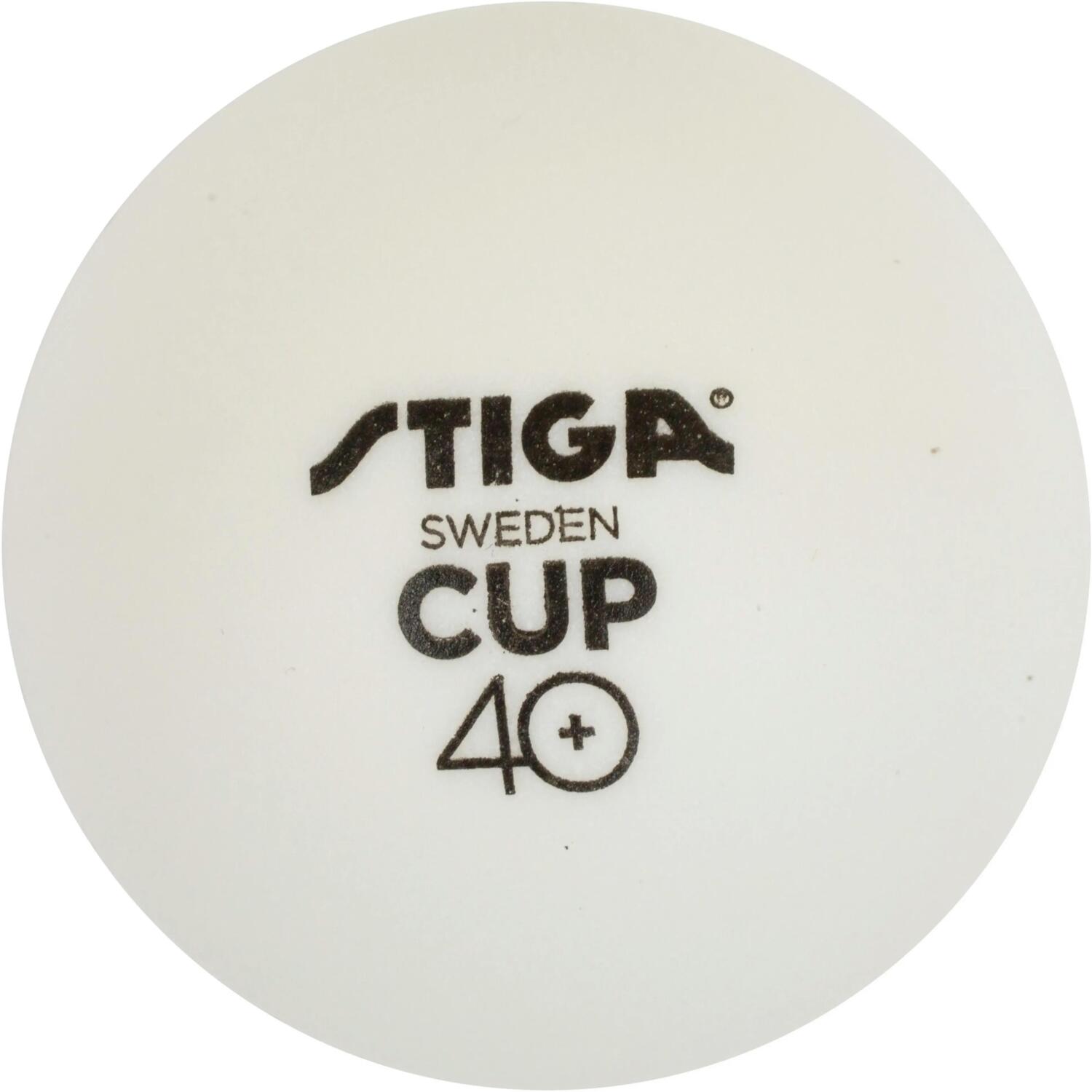 М'ячі для настільного тенісу Stiga Cup ABS 12шт (1110-2510-12)фото
