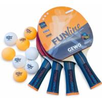 Набір для настільного тенісу Gewo Family & Friends 4 ракетки 8 м'ячиків (97010000)
