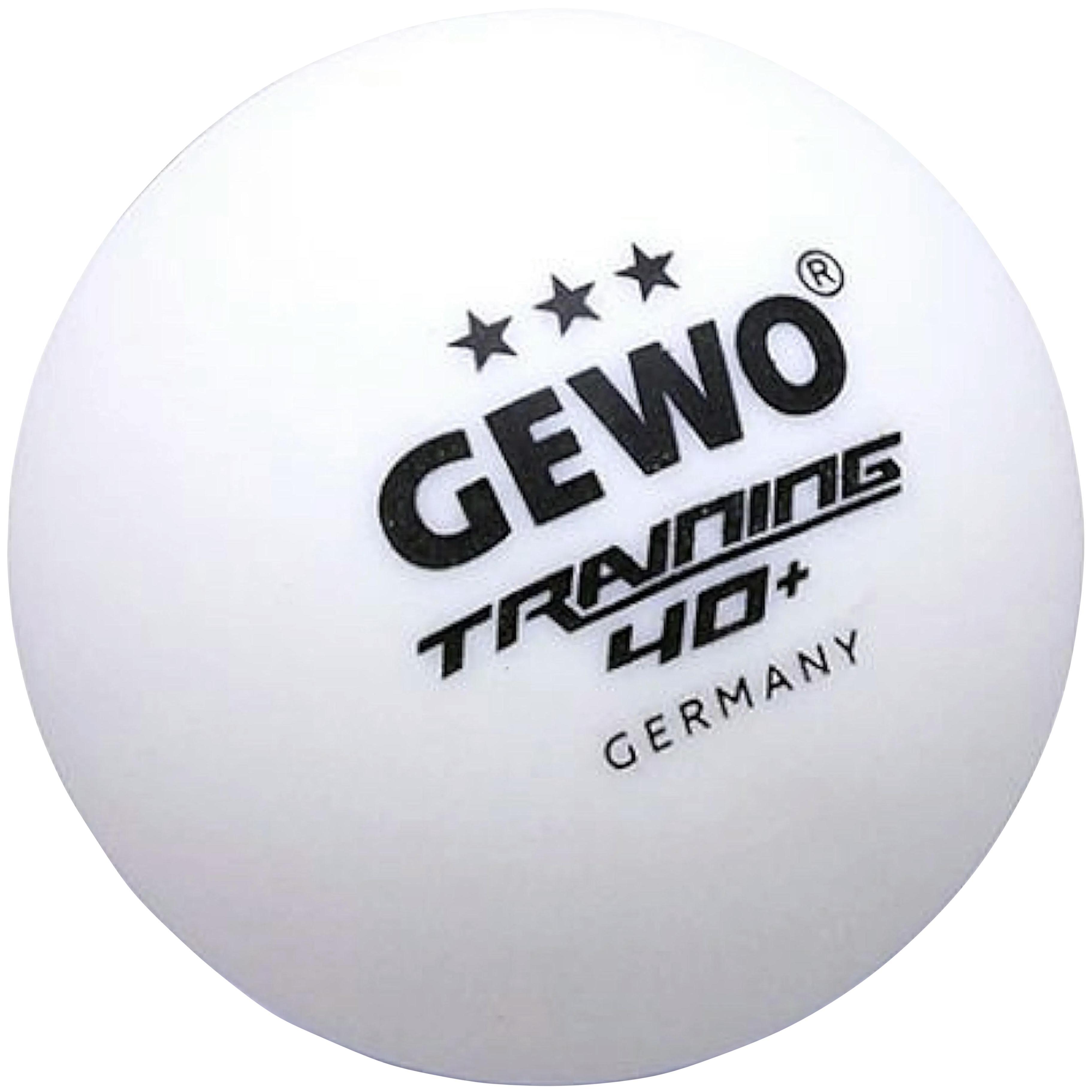 М'ячі для настільного тенісу Gewo Trainingsball 40+ 6шт (85921200)фото1
