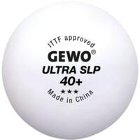 М'ячі для настільного тенісу Gewo Ultra SLP 40+ ITTF 6шт (81351200)