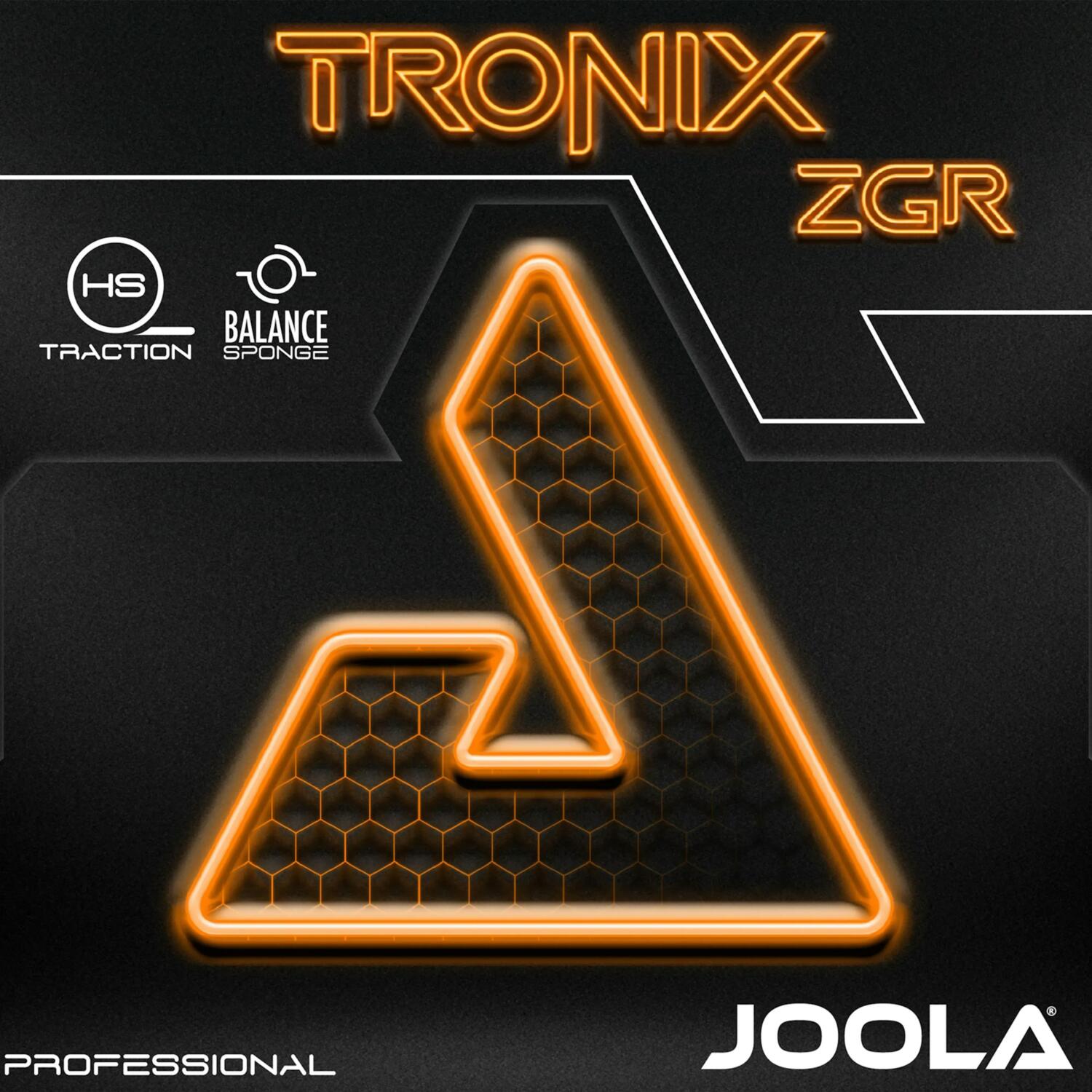 Накладка для ракетки Joola Tronix ZGR 2.0 Black (70600) фото