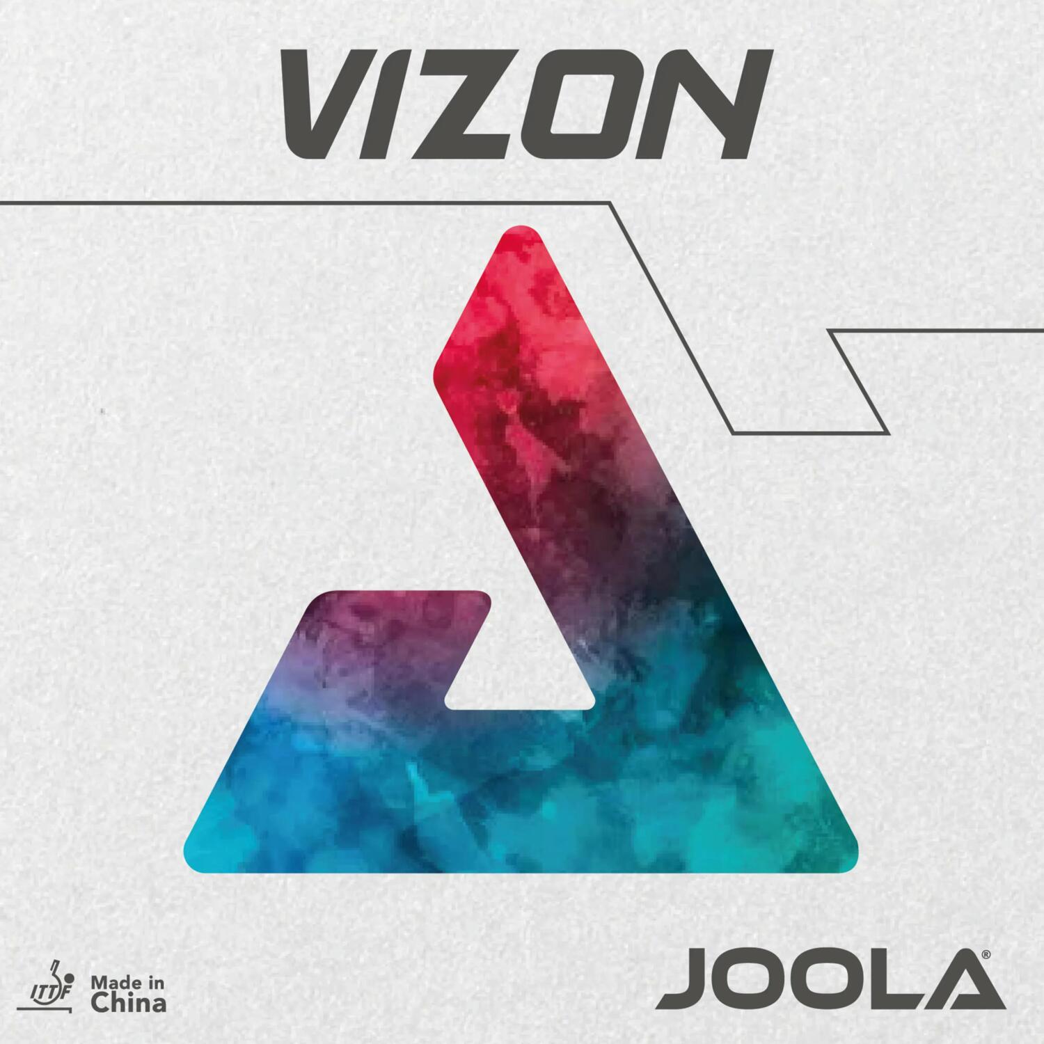 Накладка для ракетки Joola Vizon 2.0 Black (70025) фото