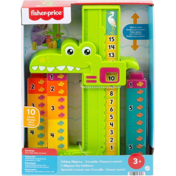 

Яркий Аллигатор Fisher-Price "Учимся вместе" (JCT13)