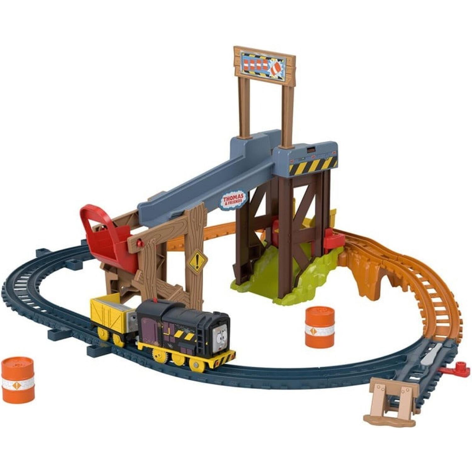 Игровой набор Thomas and Friends "Приключения Дизеля на строительстве" (JBW20) фото