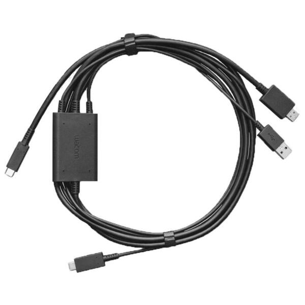

Кабель 3-in1 cable (HDMI) для дисплеев Wacom One 2023 (2м)