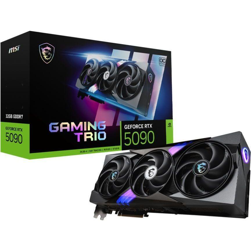 Видеокарта MSI GeForce RTX 5090 GAMING TRIO OC (912-V530-014) фото 1