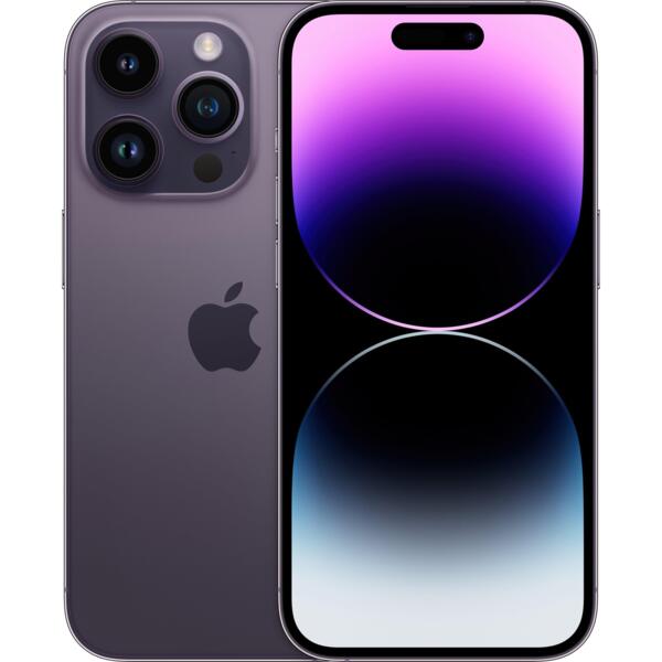Смартфон Refurbished Apple iPhone 14 Pro 256Gb Deep Purple (Отличное состояние, A)